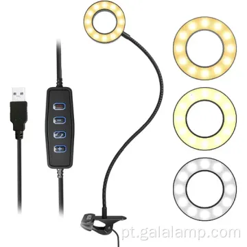 Lâmpada de LED ajustável para iluminação de escritório em casa brilhante